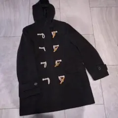専用　ダークグレー ダッフルコート フード付き