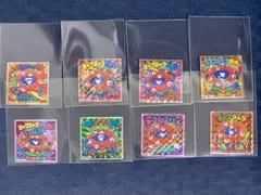 ミャクミャクマンチョコ シール 7種8枚セット　（No.1〜No.7）