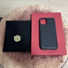 BONAVENTURA iPhone14(同サイズ可)ケース レザー ブラック