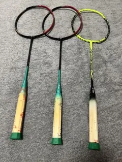 バドミントンラケット　ジャンク AX90-D-MAX】AXFORCE90 Dragon MAX バドミントンラケット リーニン