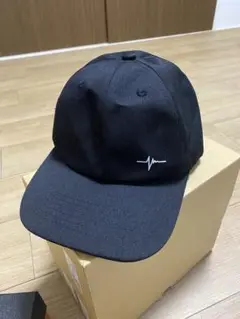 ブラック心電図ロゴキャップ