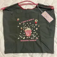 刺繍バッグ エコバッグ