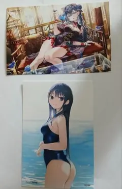 【格安！人気絵師】藤真拓哉&珈琲貴族 ポストカード 2枚セット