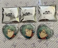 【新品未開封】風早巽 中国ハート缶バッジ