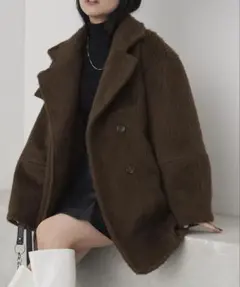 シャギー ピーコート