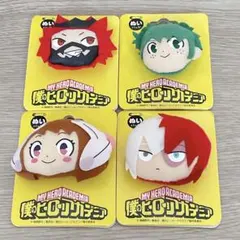 僕のヒーローアカデミア　ぬいバッジ　切島鋭児郎 緑谷出久　麗日お茶子　轟焦凍