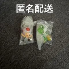 新品スーパーマリオ めじるしアクセサリー 1 ヨッシー キノピオ　 ガチャガチャ