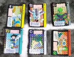 ドラゴンボールZ　カードダス　6枚セット