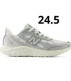 New Balance ランニングシューズ ホワイト/グレー