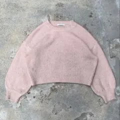 DOUX ARCHIVES ドゥアルシーヴ ギャザー ニット ショート丈のサムネイル