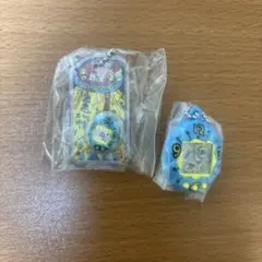 おかしなたまごボーロっち おやじっち　 シャカシャカチャームコレクションブルー