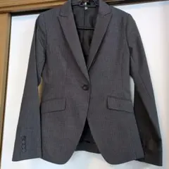 COMME CA ISM ストライプ ビジネススーツ （ジャケットM、パンツL）