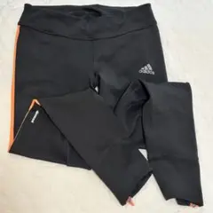 adidas ランニング レギンス レディース オレンジ