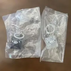 サンエックスユニバース マスコットチャーム モノクロブー(しろ・くろ)