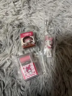 マイメロディ ガチャガチャ　3点セット