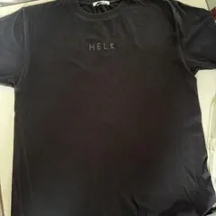夏物　HELK ロゴ入り 黒 T