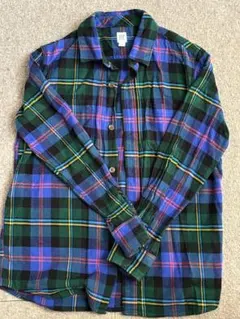 GAP KIDS チェック柄 長袖シャツXL12（150）
