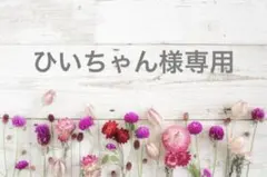ひいちゃん様専用