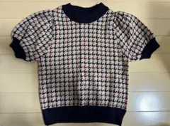パフスリーブニット 千鳥格子 GRL GU coca INGNI ZARA