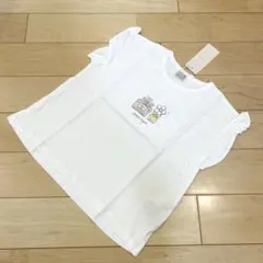 ［新品］petit main 半袖T2枚セット120cm オフホワイト　ピンク