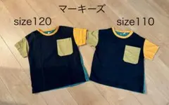 【匿配】【美品】110・120サイズ　マーキーズ半袖Tシャツ