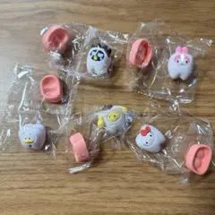 10☆ サンリオキャラクターズ　みんなでなっちゃお！ 歯 5種セット