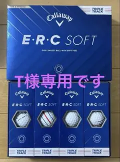 キャロウェイERC SOFT2025年モデルゴルフボール12球トリプル・トラック