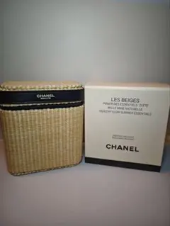 CHANEL・ベージュ パニエデエッセンシャル バスケット ノベルティ