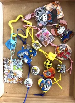トムとジェリー　キーホルダー　ストラップ