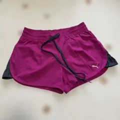 PUMA レディース ショートパンツ パープル