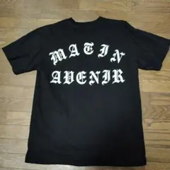 MATIN AVENIR ブラック Tシャツ