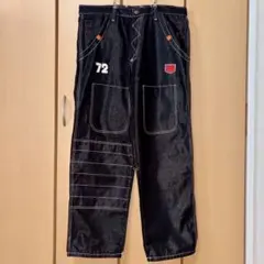 90s~00s ECKO UNLTD ブラックバギー グロスデニムのサムネイル