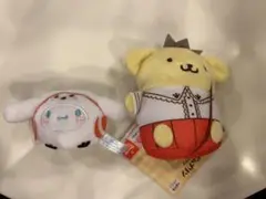 ポムポムプリン　チームプリンアクリル付きシーンマスコット シナモン マスコット