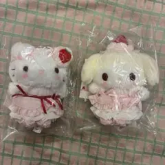 サンリオ　いちごホイップケーキマスコットマイメロディ　ハローキティ