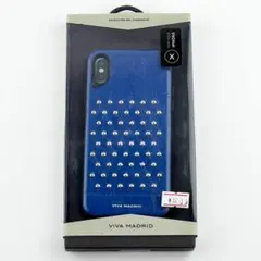 【新品 iPhone X XS】保護 シェル ケース スタッズ ブルー 青 高級のサムネイル