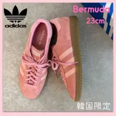 【日本未発売】韓国 adidas アディダス バミューダ ピンク 23.5 adidas - 【日本未発売】韓国 adidas アディダス バミューダ