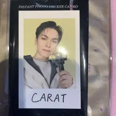バーノン　インスタントフォト　チェキ　セブチ　SEVENTEEN