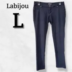 スキニーパンツ 【L】 ブラック 黒 柔らか ストレッチ ヴィンテージ 春夏秋冬