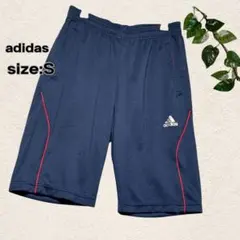 adidas ネイビー ショートパンツ S