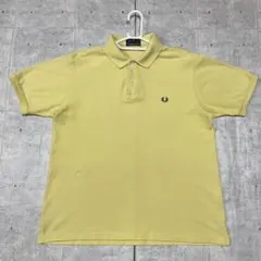 90s 英国製 FRED PERRY バニライエロー ポロ 美品 - メルカリ