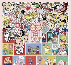 オサムグッズ ステッカーセット 原田治 60枚セット 昭和レトロ