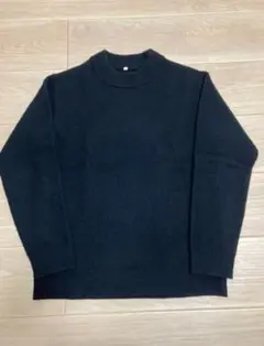 mujlaboの縮絨ウールモックネック　M