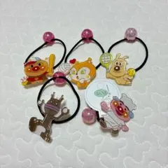 アンパンマン ヘアゴム 5点セット