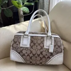 COACH ロゴデザイン ハンドバッグ