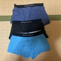 BODY WILD ボクサーパンツ 3枚セット Mサイズ