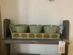 Real Living ハリネズミ柄 ポットスタンド