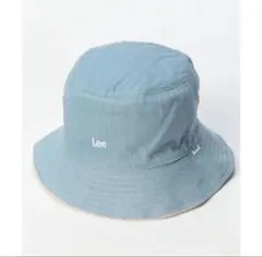 Lee バケットハット デニム ボア
