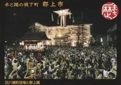 歴まちカード 郡上市 旧八幡町役場と郡上踊のサムネイル