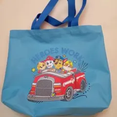 PAW PATROL パウパトロール トートバッグ 青のサムネイル
