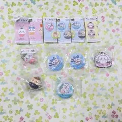 ちいかわ　くら寿司　フィギュア　缶バッジ　マグネットシート　ハチワレ　セット